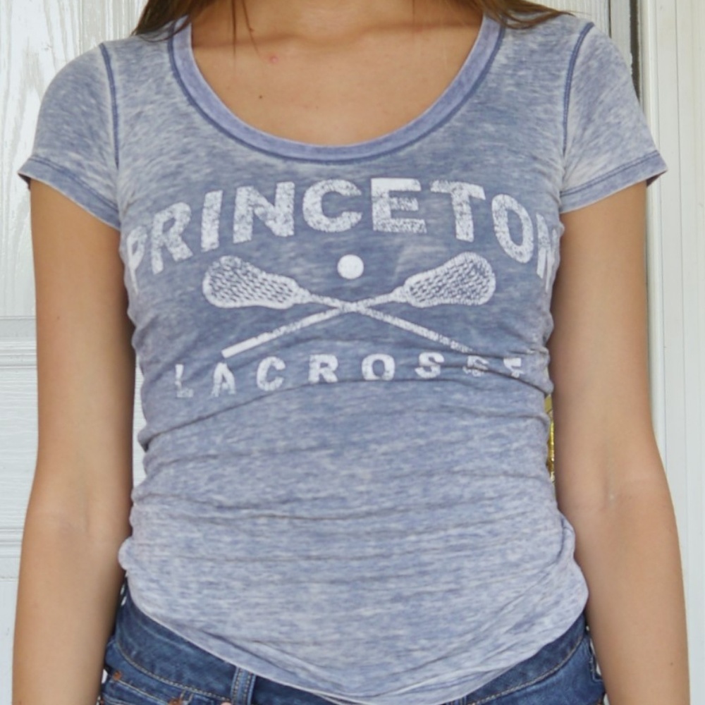 Princeton Lacrosse Tshirt Womens